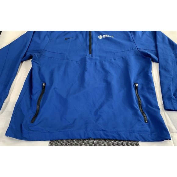 Nike Golf Tour Mens Performance Dri-Fit 1/2 Zip Pullover Jacket Size L Men Blue - Picture 2 of 6